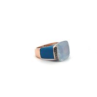 Anillo Lucos Mujer in Plata Quarzo ES 902- BLU - ES 902- BLU